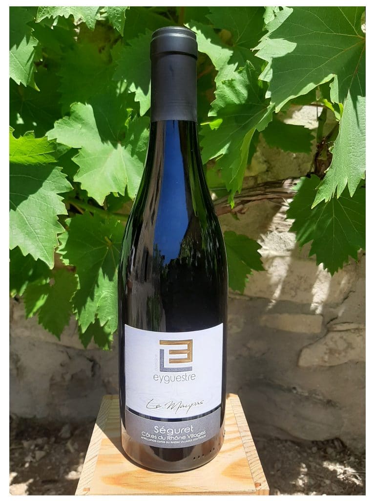 Vin Maupas rouge du Domaine Eyguestre, Côtes-du-Rhône Village Séguret